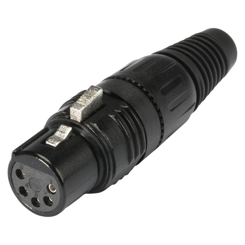HICON XLR socket 5pin HI-X5CF-B Connettore DMX a 5 pin Femmina