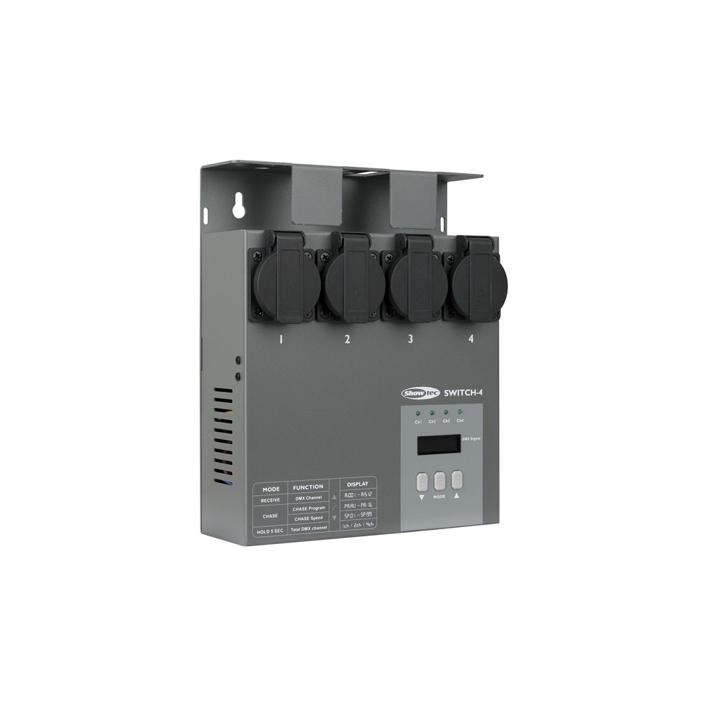 'Showtec MultiSwitch DMX-512 a 4 canali. switchpack'
