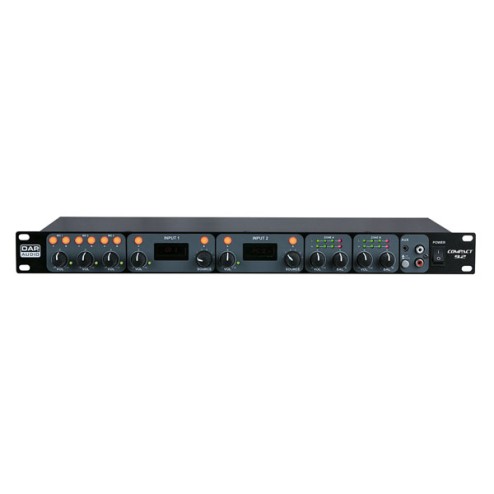 'DAP-Audio Compact 9.2 Mixer installazione 1U 9 canali, 2 zone'
