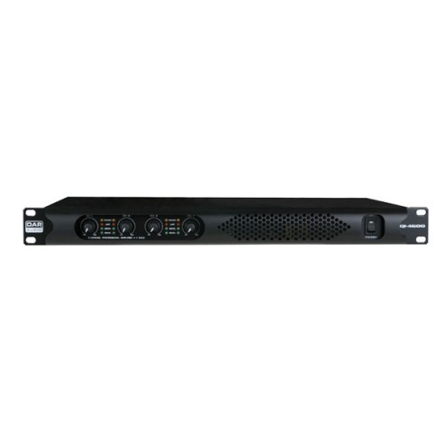 'DAP-Audio Qi-4600 Amp. installazione 4 canali, 4x600W'