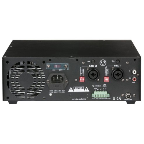 'DAP-Audio PA-530TU Amplificatore 30W 100V'