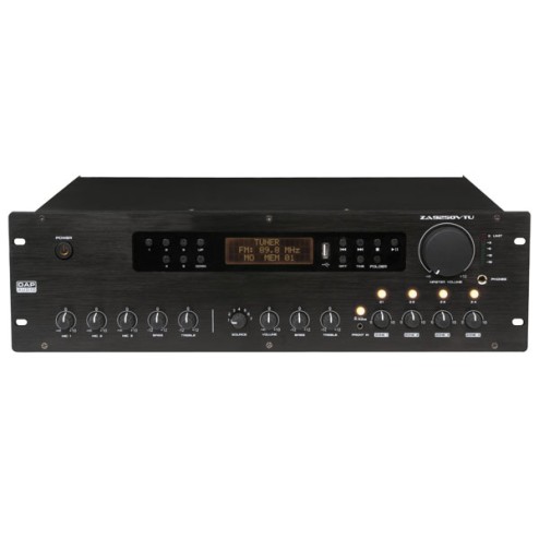 'DAP-Audio ZA-9250VTU Amplificatore con controllo del volume a zone, 250W 100V'