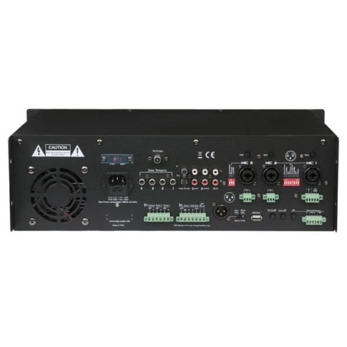 'DAP-Audio ZA-9250VTU Amplificatore con controllo del volume a zone, 250W 100V'