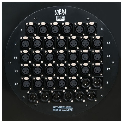 'DAP-Audio CobraX Stagewheel 32/8 30m'