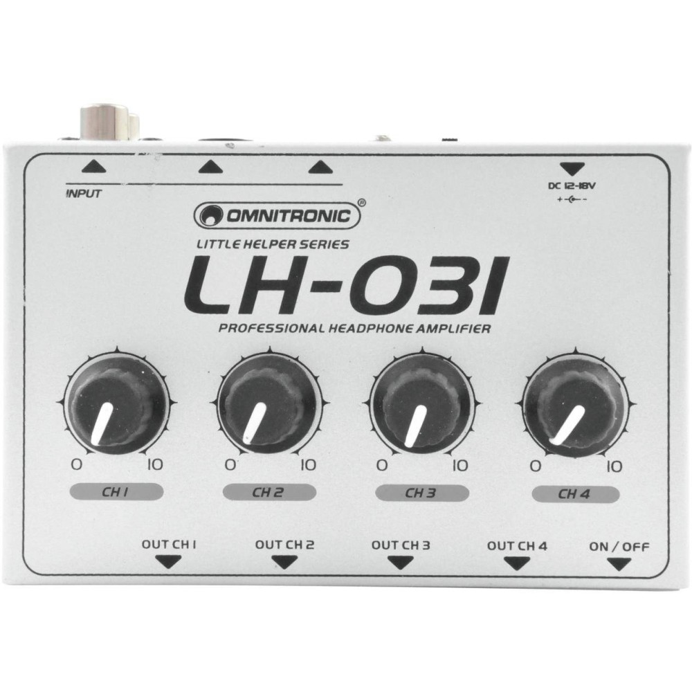 OMNITRONIC LH-031 Amplificatore per cuffie