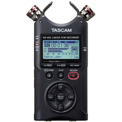 TASCAM DR-40X Registratore portatile a 4 tracce
