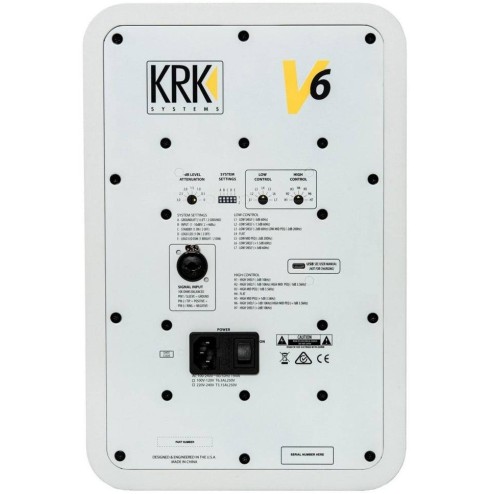 KRK V6 S4 WN Monitor a 2 vie da 155 w