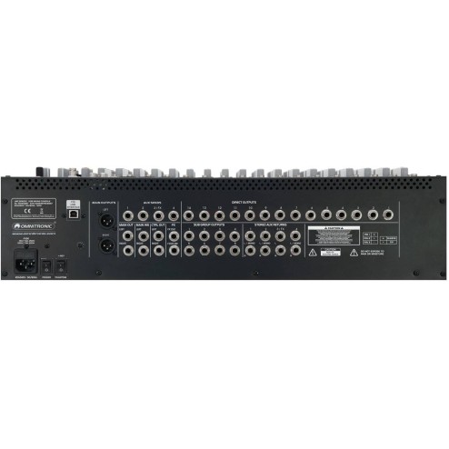OMNITRONIC LMC-3242FX USB Live mixing console