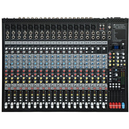 OMNITRONIC LMC-3242FX USB Live mixing console
