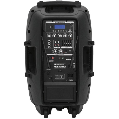 OMNITRONIC MES-15BT2 Impianto audio a batteria da 15"