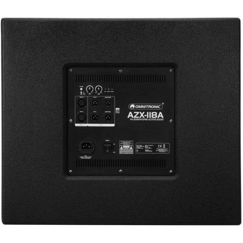 OMNITRONIC AZX-118A PA Subwoofer attivo da 18"