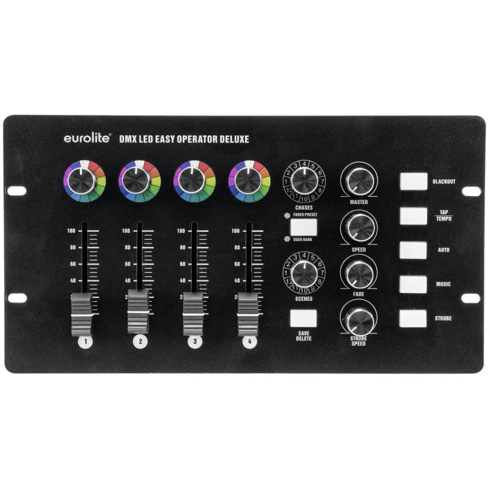 EUROLITE DMX LED EASY OPERATOR DELUXE Controller per 4 fari LED