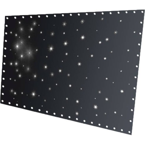 BEAMZ SPARKLEWALL LED96 COOL W Telo a effetto cielo stellato