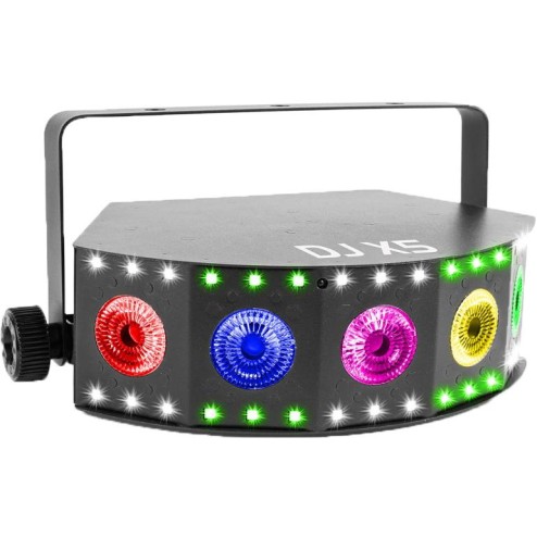 BEAMZ DJ X5 ARRAY Faro LED RGB-UV DMX IRC