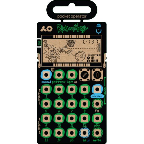 TEENAGE ENGINEERING PO-137 RICK AND MORTY Sintetizzatore/sequencer