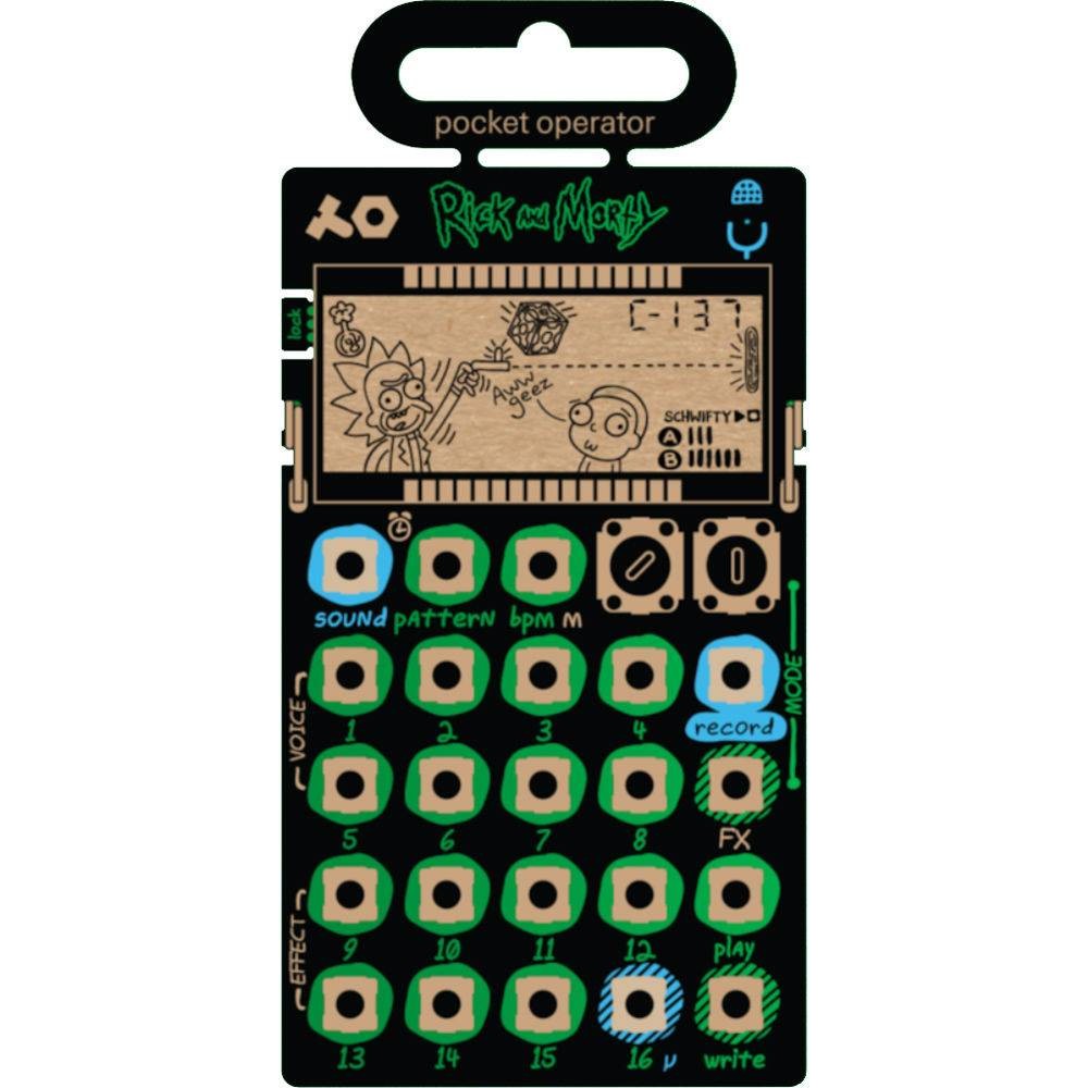 TEENAGE ENGINEERING PO-137 RICK AND MORTY Sintetizzatore/sequencer