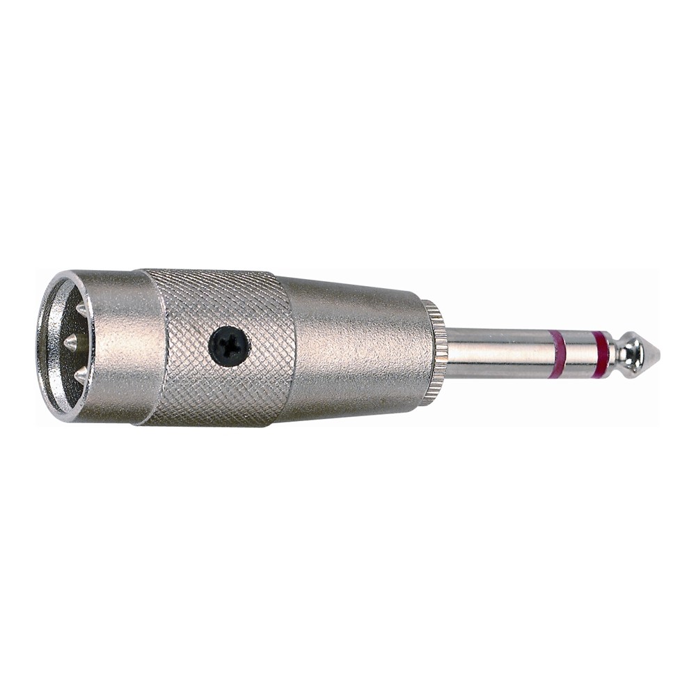 Quik Lok G/124 Adattatore audio Cannon XLR maschio 3 poli/Jack 6.3 mm stereo