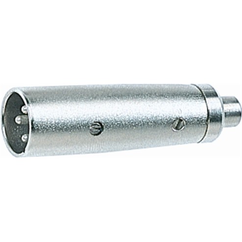 Quik Lok G/284-K Adattatore audio Cannon XLR maschio 3 poli/RCA femmina