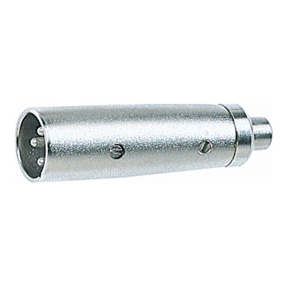 Quik Lok G/284-K Adattatore audio Cannon XLR maschio 3 poli/RCA femmina