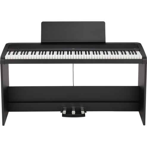 KORG B2SP-BK Pianoforte digitale a 88 tasti con supporto e pedali