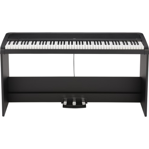 KORG B2SP-BK Pianoforte digitale a 88 tasti con supporto e pedali