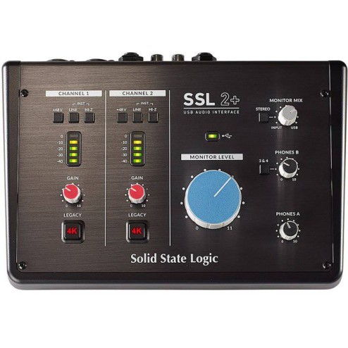 SOLID STATE LOGIC SSL 2+ Interfaccia audio USB a 2 canali
