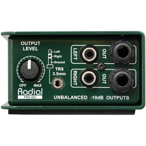 RADIAL ENGINEERING PROISO Convertitore e isolatore da + 4dB a -10dB