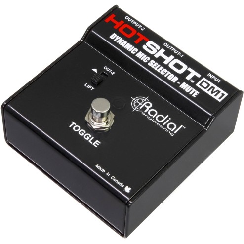 RADIAL ENGINEERING HOT SHOT DM1 Switch On-Off per microfono