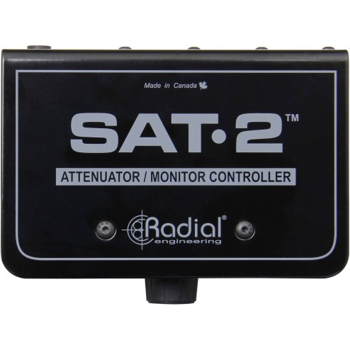 RADIAL ENGINEERING SAT-2 Stereo Audio Attenuator e Monitor Controller