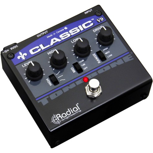 RADIAL ENGINEERING CLASSIC V9 Distorsore a pedale