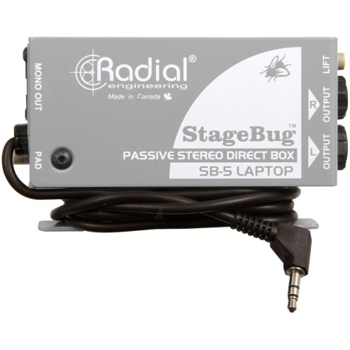 RADIAL ENGINEERING STAGEBUG SB5 DI box passiva per laptop