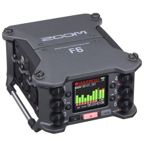 ZOOM F6 Multitrack field recorder