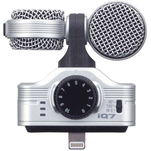 ZOOM IQ7 Microfono mid-side stereo per iPhone