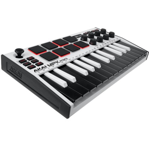 AKAI PROFESSIONAL MPK MINI MKIII WHITE Tastiera MIDI a 25 tasti