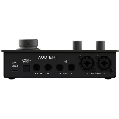 AUDIENT ID14 MKII Interfaccia audio usb bus powered 10 in 6 out scroll control