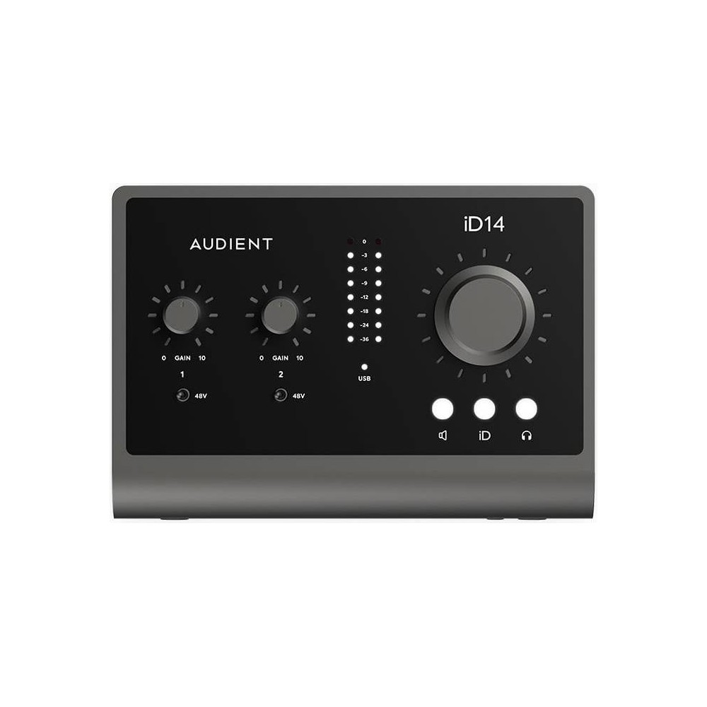 AUDIENT ID14 MKII Interfaccia audio usb bus powered 10 in 6 out scroll control