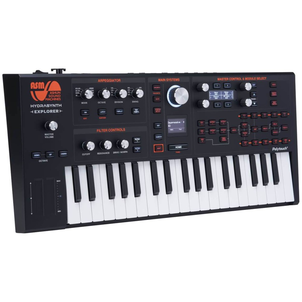 ASM HYDRASYNTH EXPLORER Sintetizzatore con Polytouch™ Keybed ASM HYDRASYNTH EXPLORER Sintetizzatore con Polytouch™ Keybed