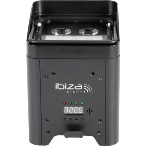 IBIZA BOX-HEX4 RGBWA-UV Par a batteria 4x12W