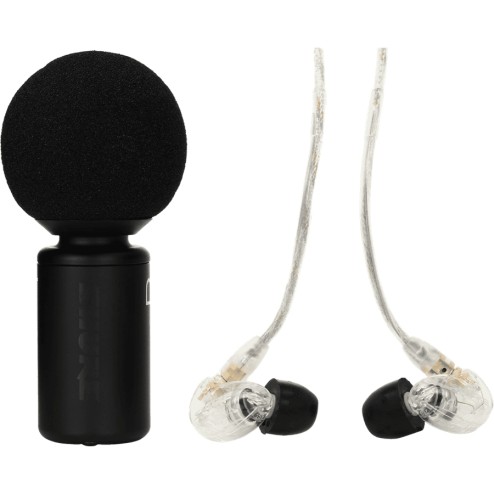 Shure MV88-215CL-BNDL Kit mic MV88 e auricolari SE215-CL