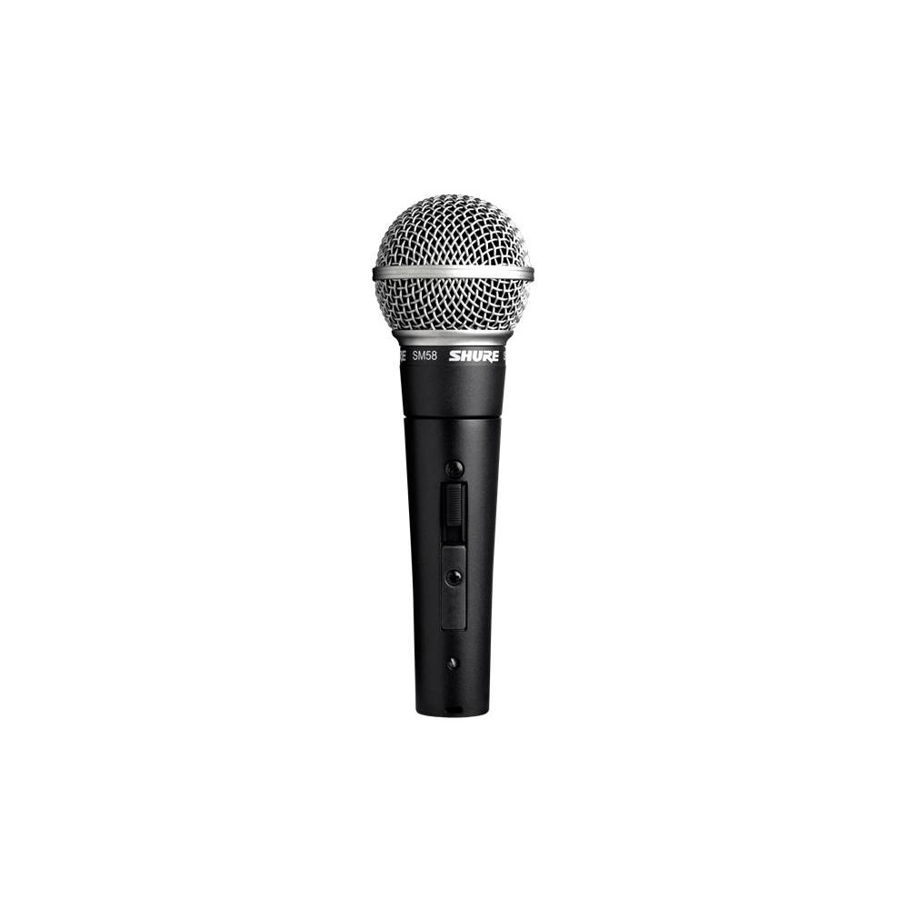 SHURE SM58S Microfono dinamico cardioide switch on/off