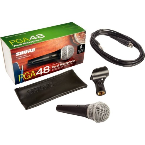 SHURE PGA48-XLR Microfono dinamico cardiode