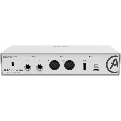ARTURIA MINIFUSE 2 WHITE Interfaccia Audio USB C 2 a 2 canali