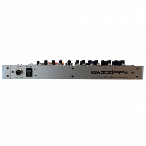 ZZIPP ZZMX8L Mixer a 8 canali con lettore mp3, DSP e Bluetooth