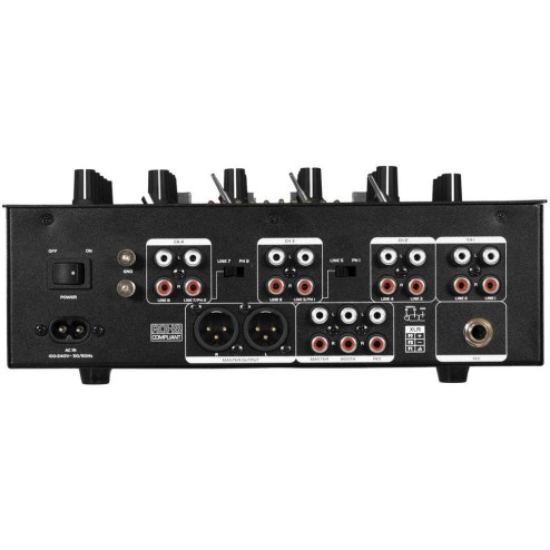 OMNITRONIC PM-422P Mixer Dj 4 Canali con Bluetooth e Lettore Usb