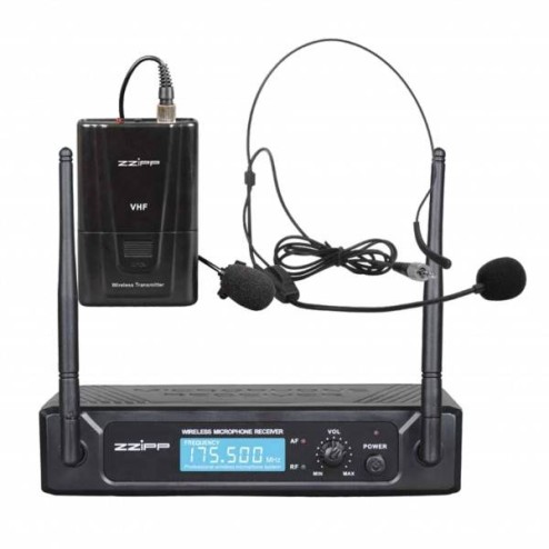 ZZIPP TXZZ211 Radiomicrofono ad archetto a frequenza fissa VHF