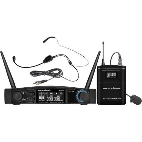 ZZIPP TXZZ541 Set radiomicrofono bodypack UHF 48 canali