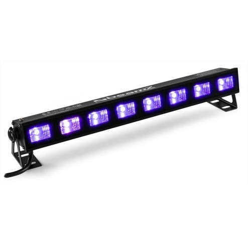 BeamZ BUV83 LED bar 8x3W UV