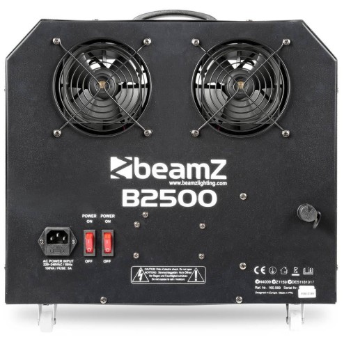 BeamZ B2500 Bubble Machine Double Large