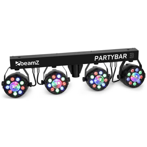 BeamZ PartyBar3 4PAR 9x1W RGB MagicBall