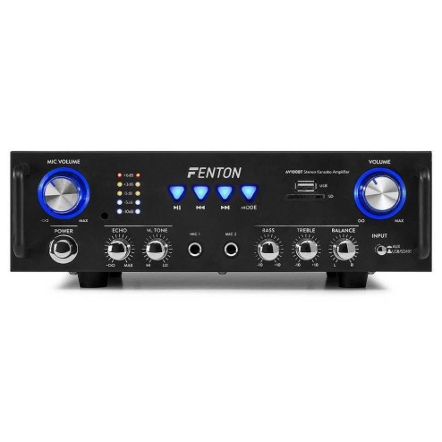 FENTON AV100BT Amplificatore stereo con Bluetooth